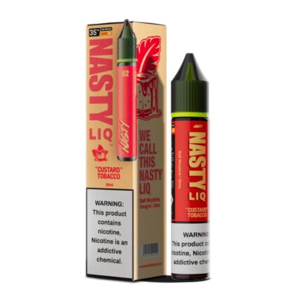 Nasty Liq Custard Tobacco Salt Likit